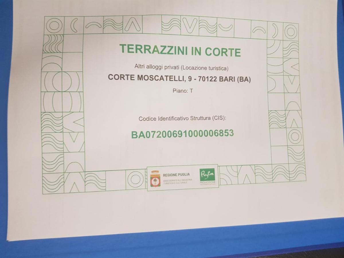 Terrazzini In Corte Bari Eksteriør billede
